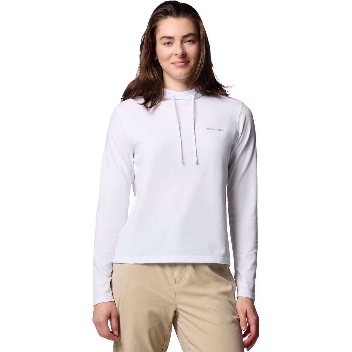 Columbia Sun Trek II Hoodie - Women's White, XL