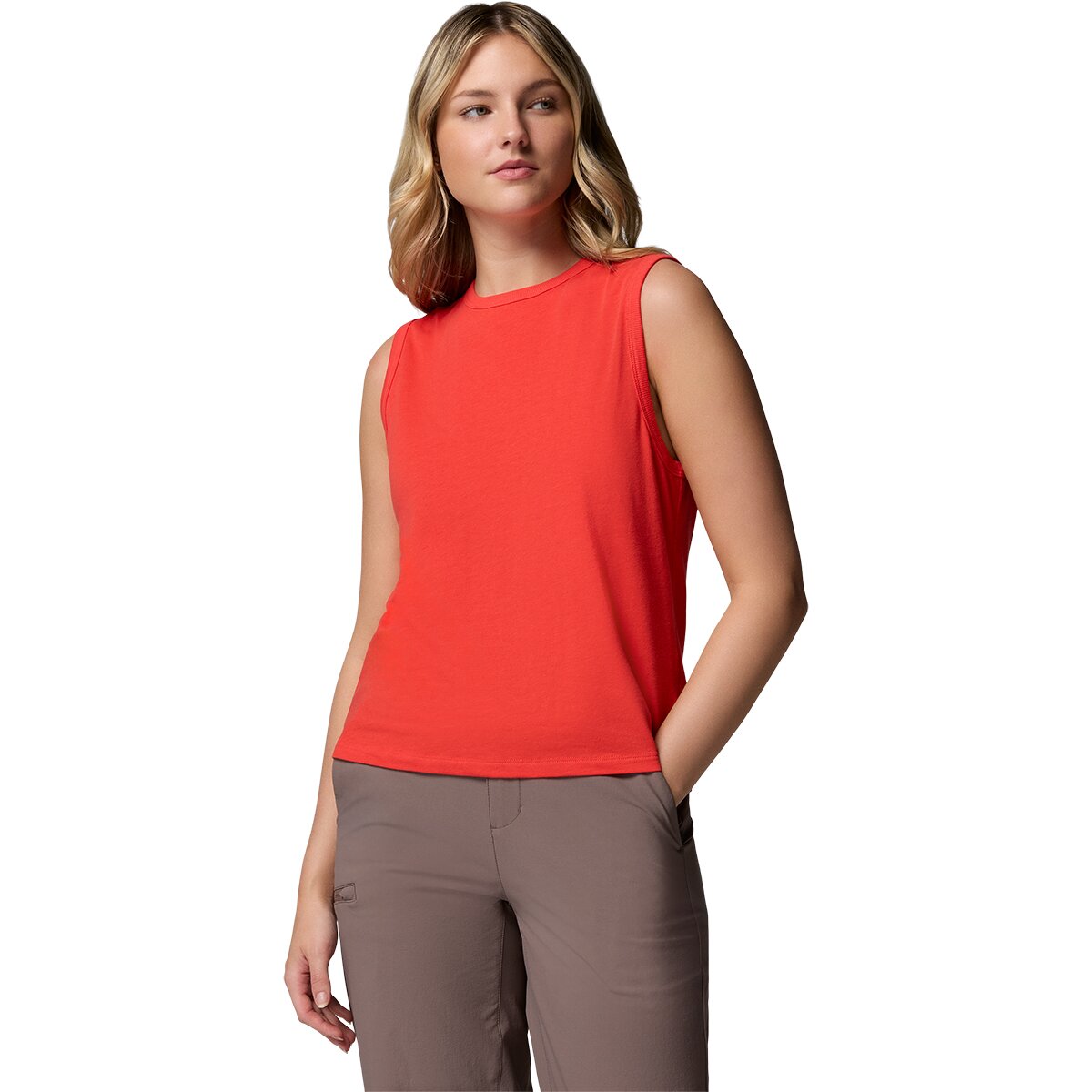 Image of Columbia Sun Trek II Tank Top - Women's Poppy Red, L