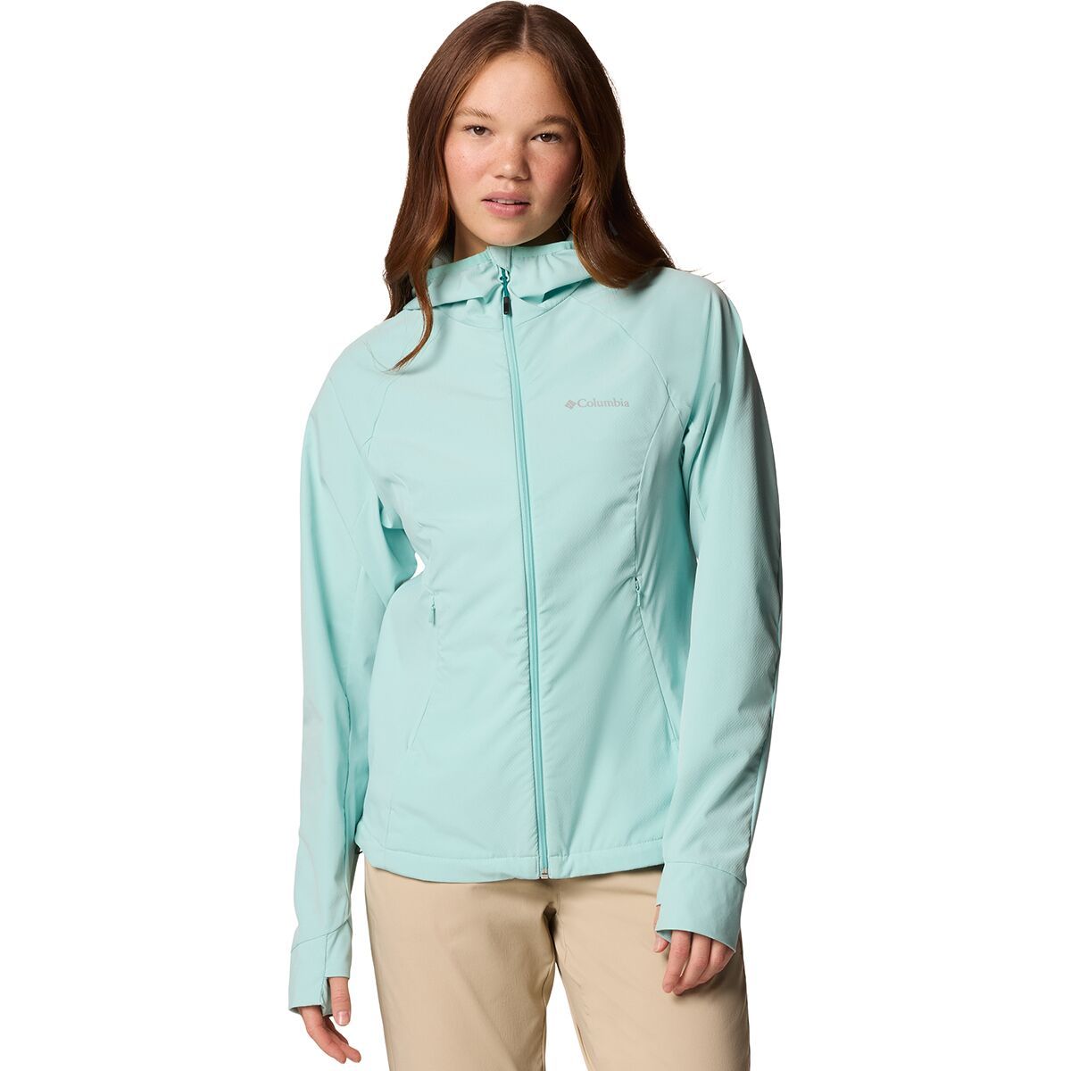 Columbia Sweet As III Hooded Softshell Jacket - Women's Spray, XL