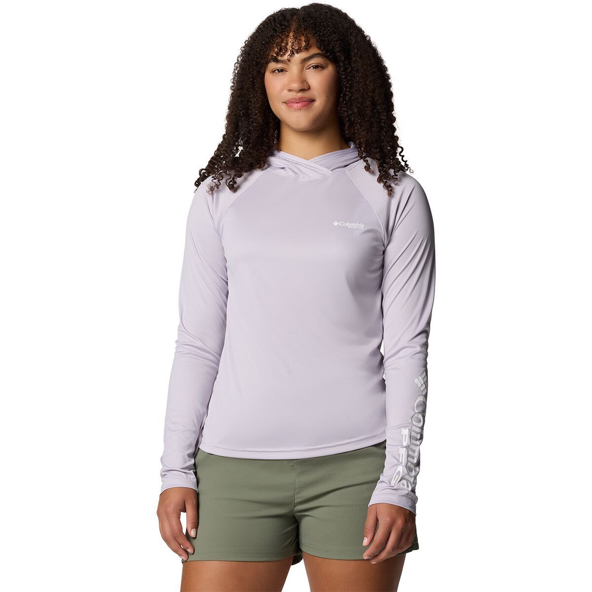 Image of Columbia Tidal Light II Hoodie - Women's Lavender Pearl, XXL