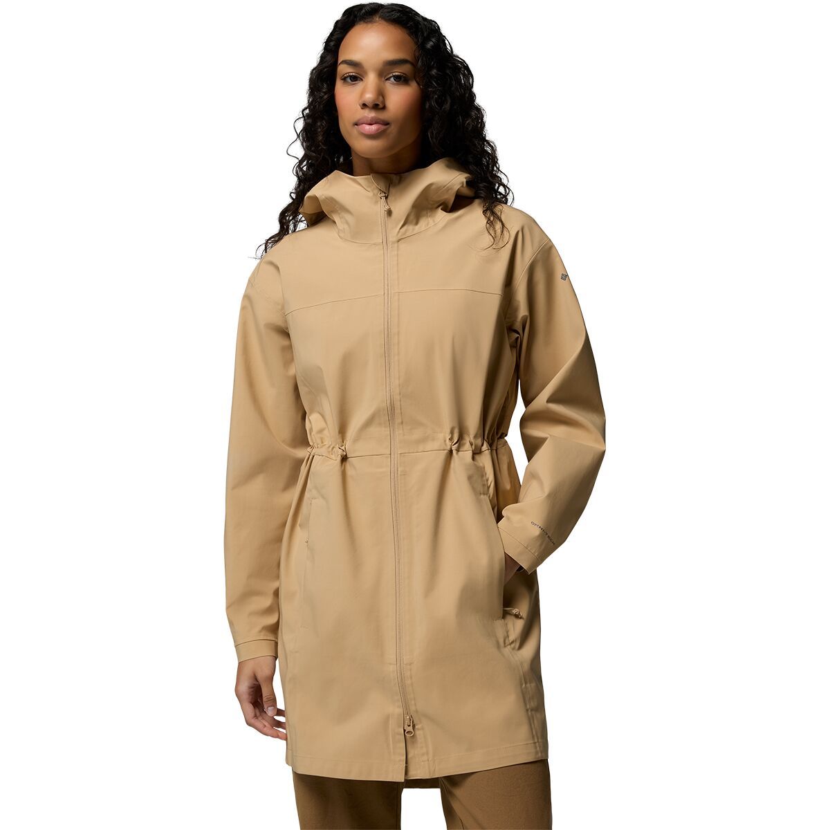 Image of Columbia Weekend Adventure II Long Shell Jacket - Women's Canoe2, XL