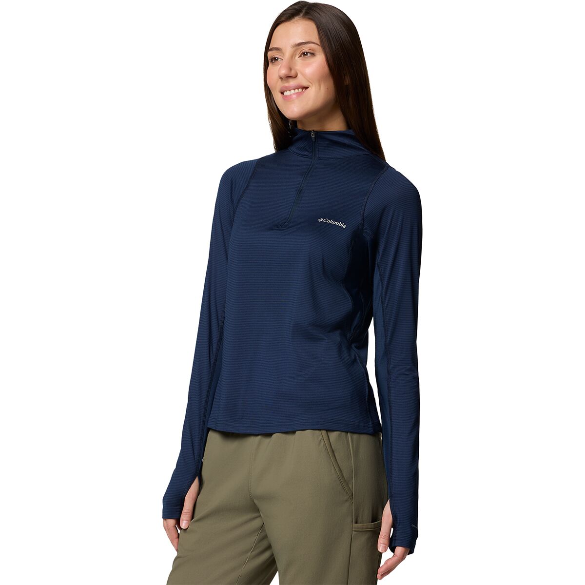 (取寄) コロンビア レディース ウィークエンド 1/2 ジップ Columbia women Weekend Ascent 1/2 Zip Black Women's Weekend Ascent Half Zip Shirt | Columbia
