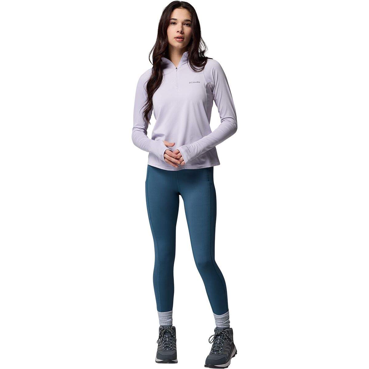 Columbia Weekend Ascent Half-Zip Shirt - Women's - Clothing
