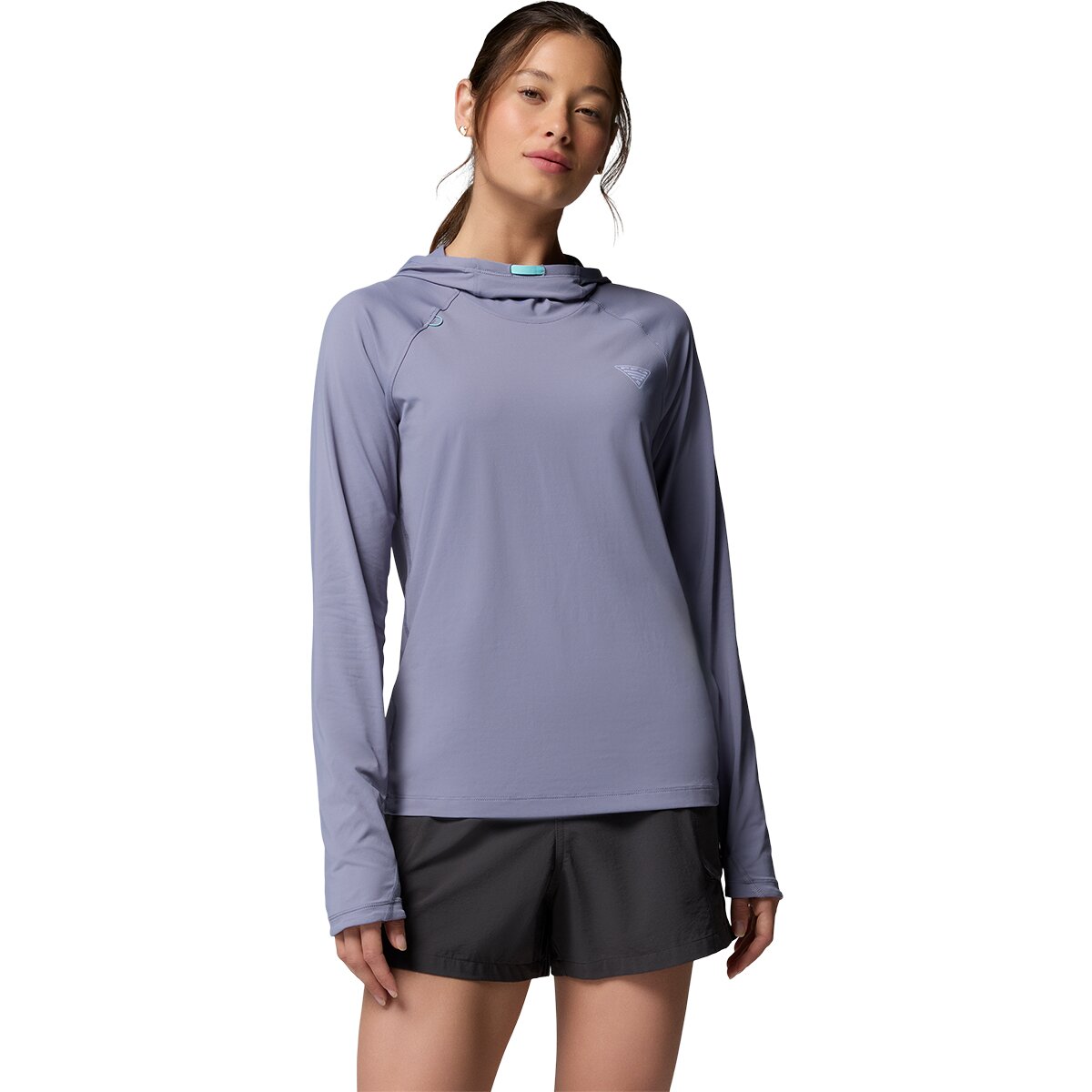 Image of Columbia Wild Cast Sun Hoodie - Women's New Moon, M