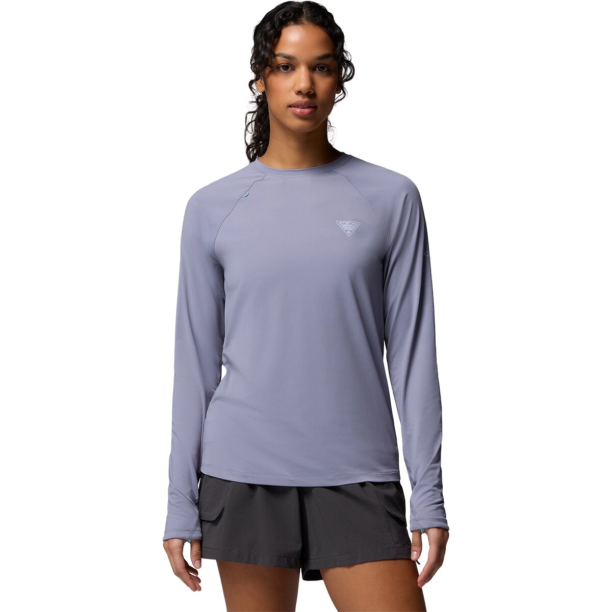 Image of Columbia Wild Cast Sun Long-Sleeve Shirt - Women's New Moon, XS