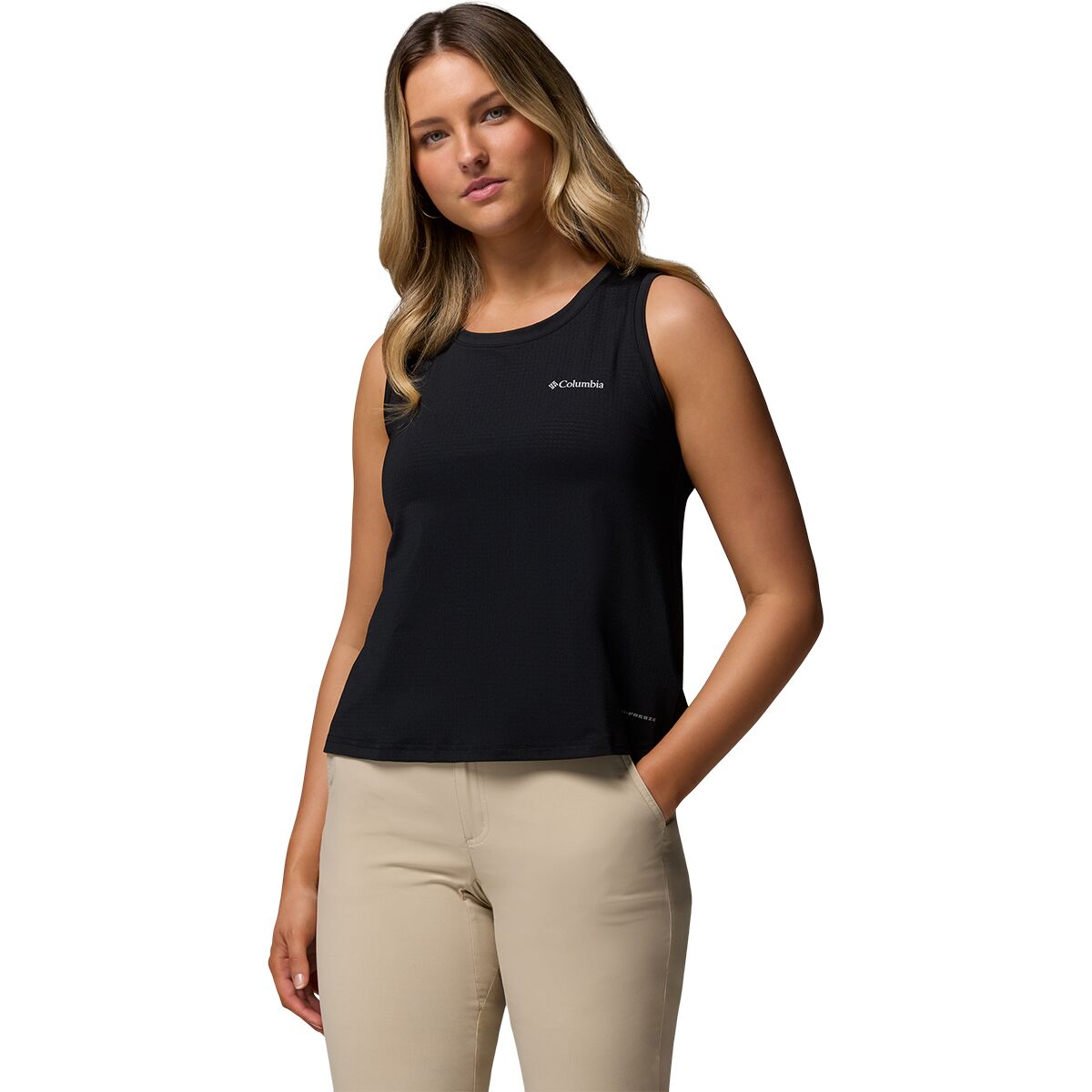 Image of Columbia Wild Springs Tank Top - Women's Black2, L