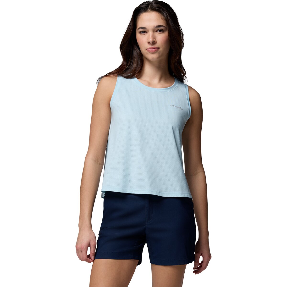 Image of Columbia Wild Springs Tank Top - Women's Marine Light, M