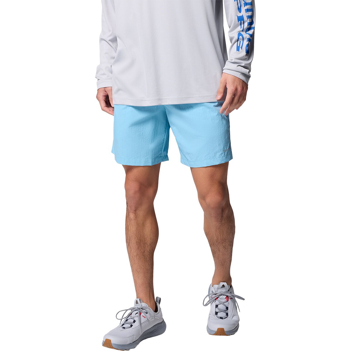 Image of Columbia Backcast IV 8in Water Short - Men's Vintage Blue, XXL