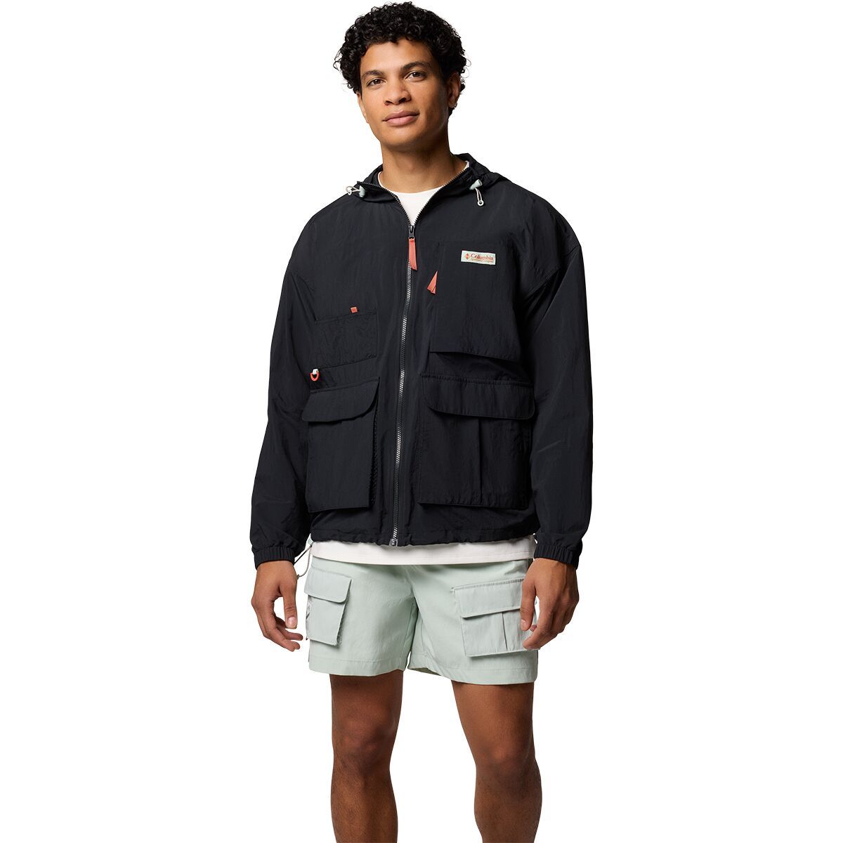 Image of Columbia Cove Beach Windbreaker - Men's Black, M