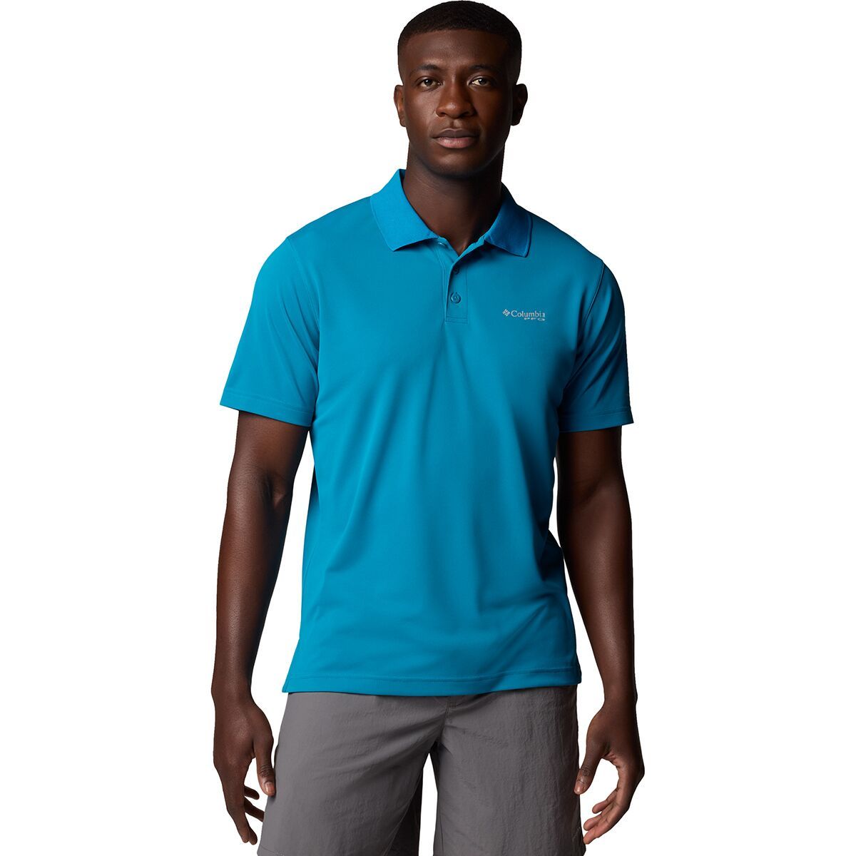 Image of Columbia Freezer Polo - Men's Blue Echo, XXL