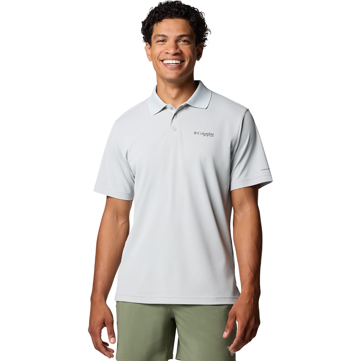 Image of Columbia Freezer Polo - Men's Cool Grey, XXL