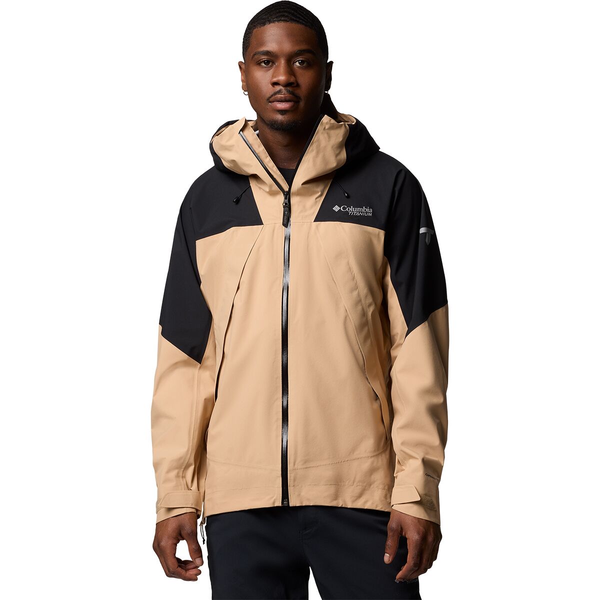 Image of Columbia Northwest Explorer 3L Shell - Men's Canoe/Black, XL
