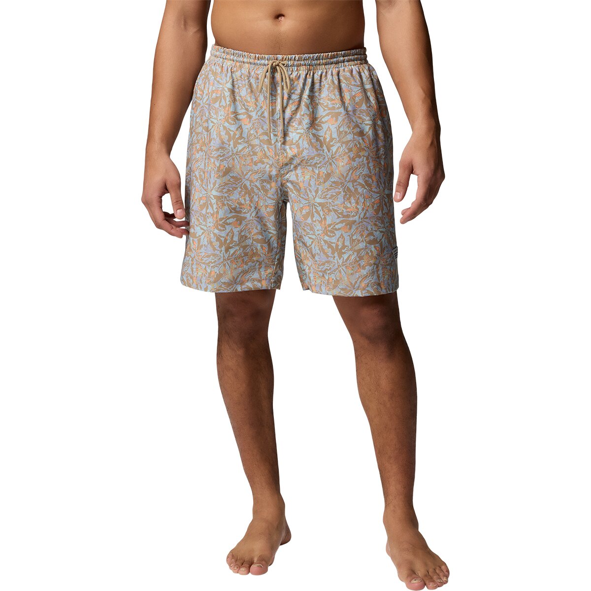 Image of Columbia PFG Rambler Printed 6in Water Short - Men's Beach Pompanos, S
