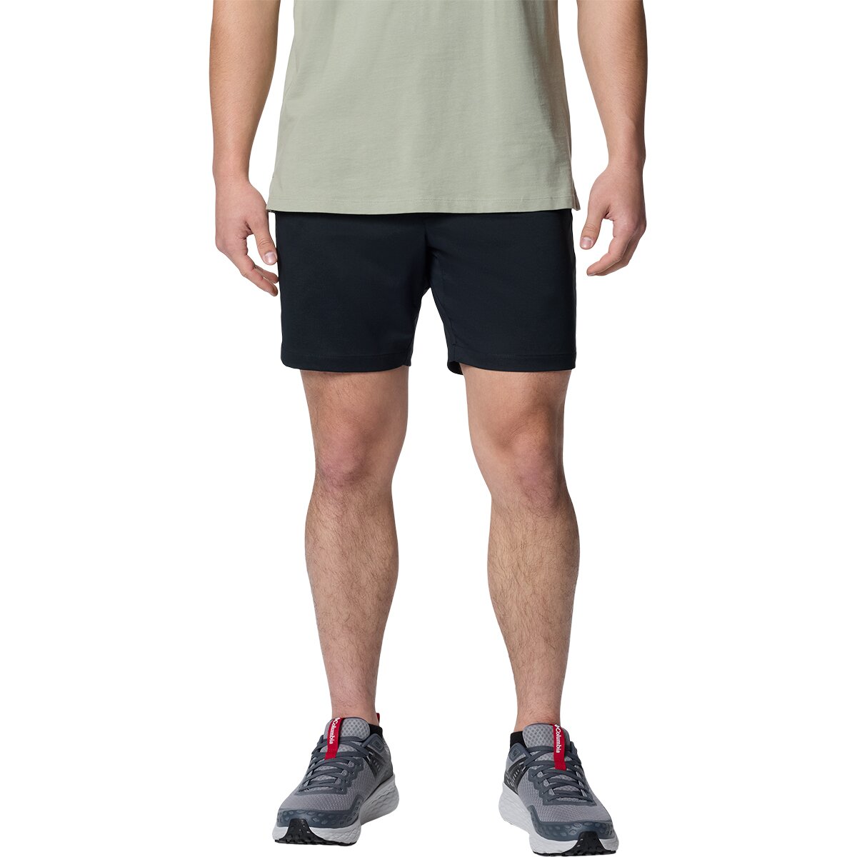 Image of Columbia Sage Peak 9in Chino Short - Men's Black, 36