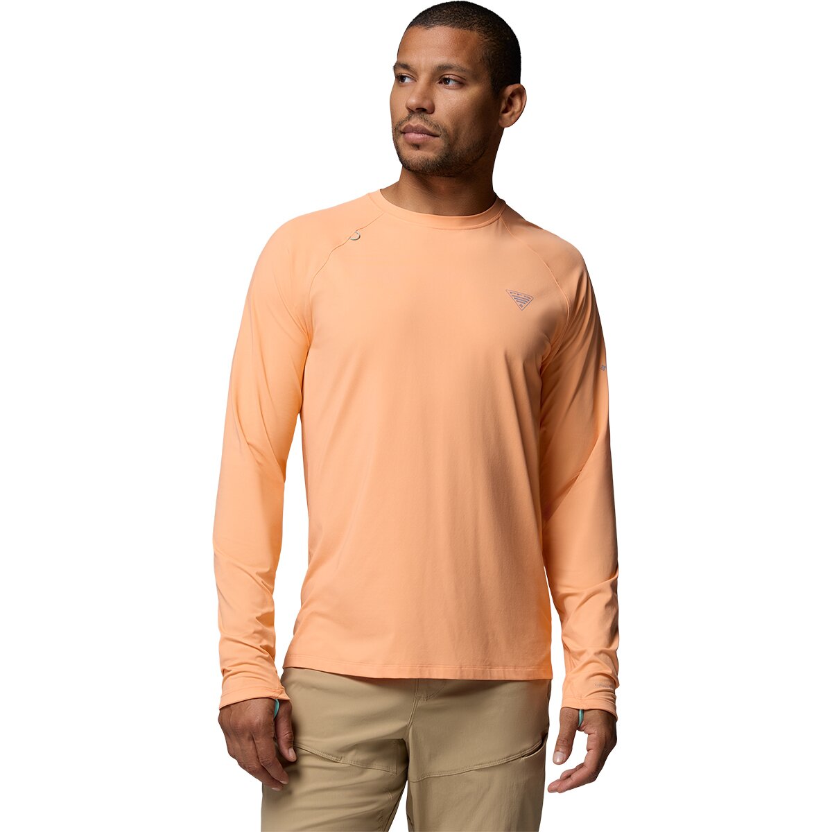 Image of Columbia Wild Cast Sun Shirt - Men's Bright Nectar, L