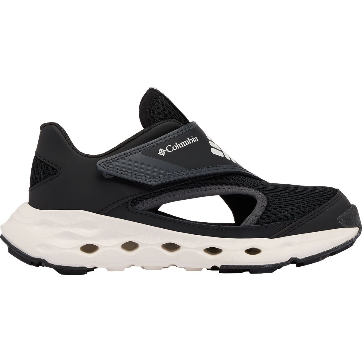 Image of Columbia Drainmaker XTR Shandal - Kids' Black/Sea Salt, 3.0