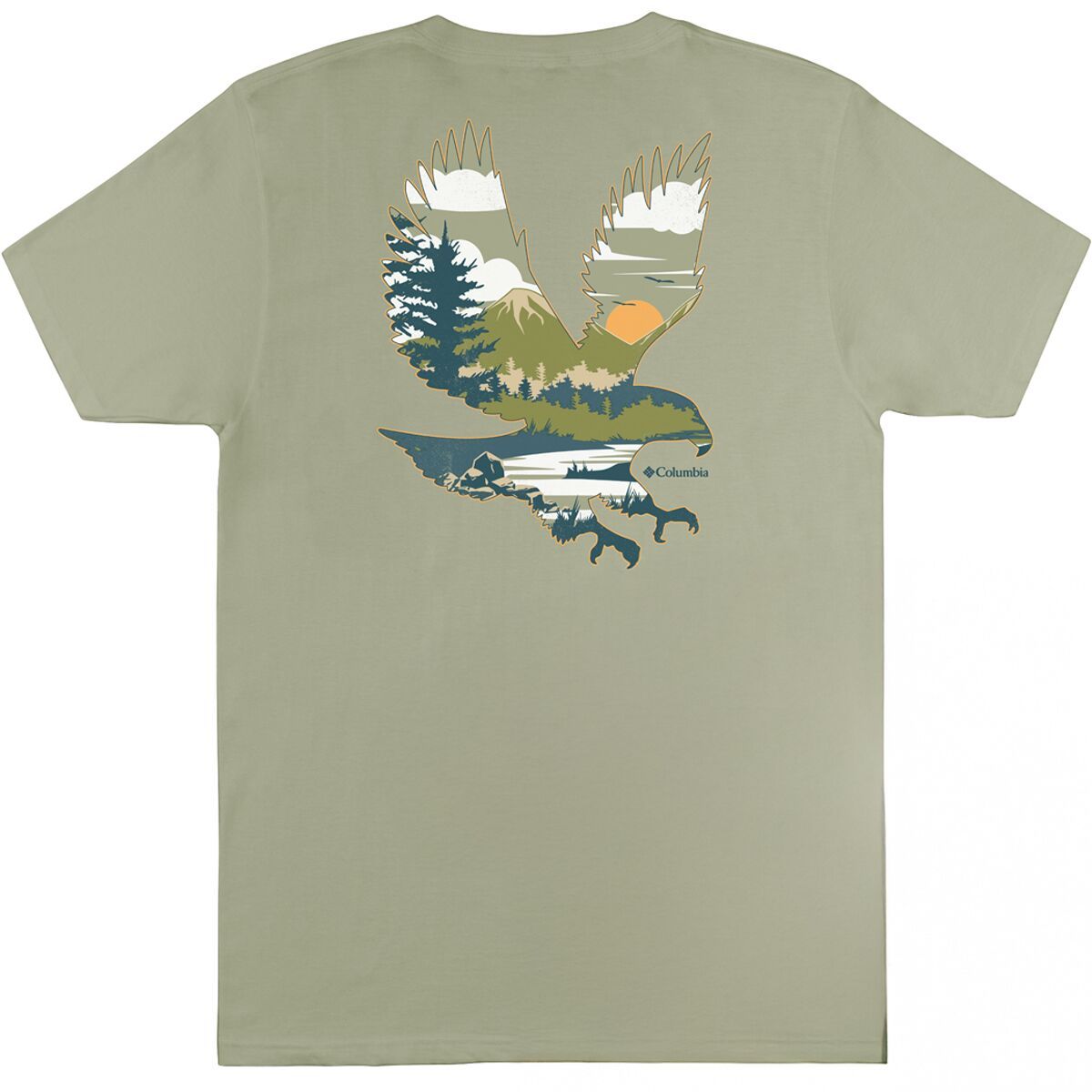 Image of Columbia Arial Short-Sleeve T-Shirt - Men's Safari, S