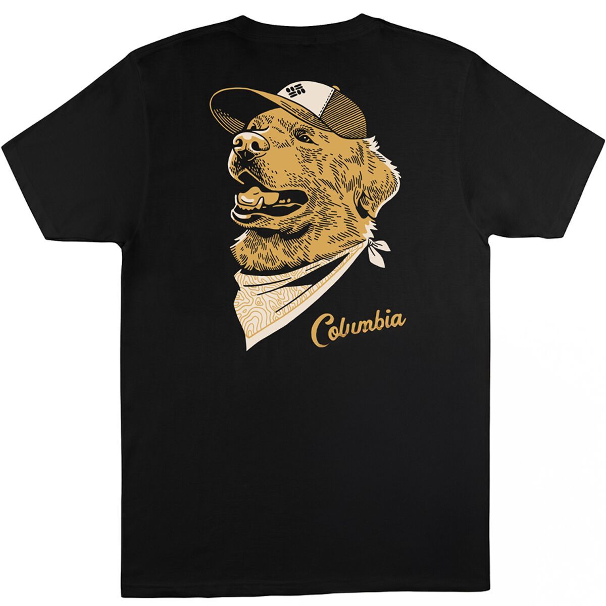 Image of Columbia Cappy Short-Sleeve T-Shirt - Men's Black, S