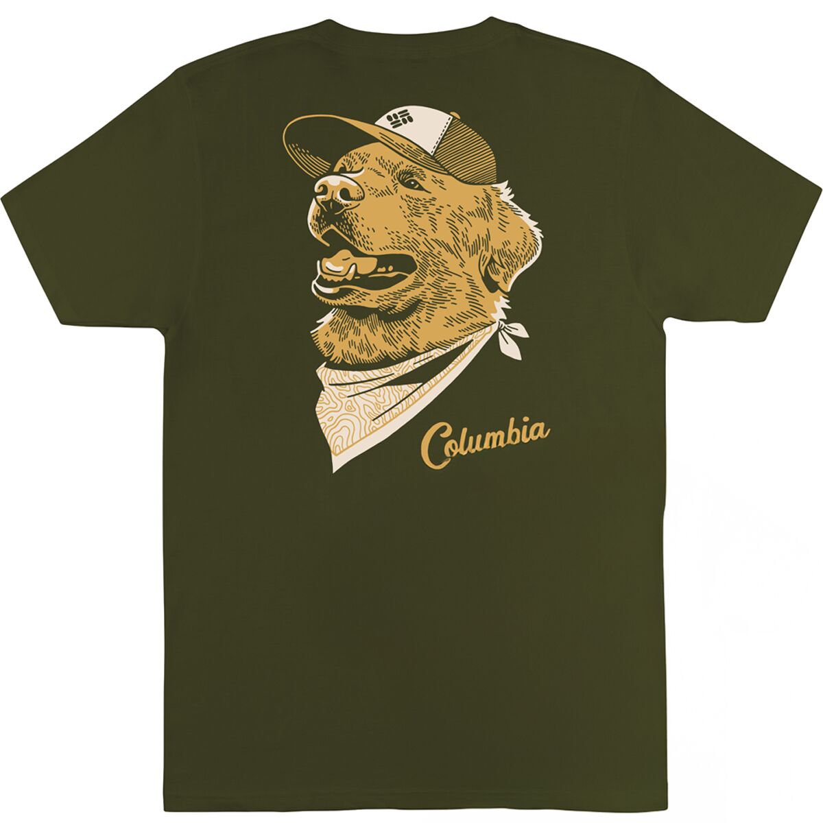 Columbia Columbia Cappy Short-Sleeve T-Shirt - Men's Surplus Green, M