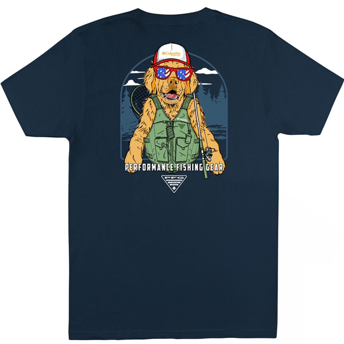 Columbia Janno Short-Sleeve T-Shirt - Men's Columbia Navy, L