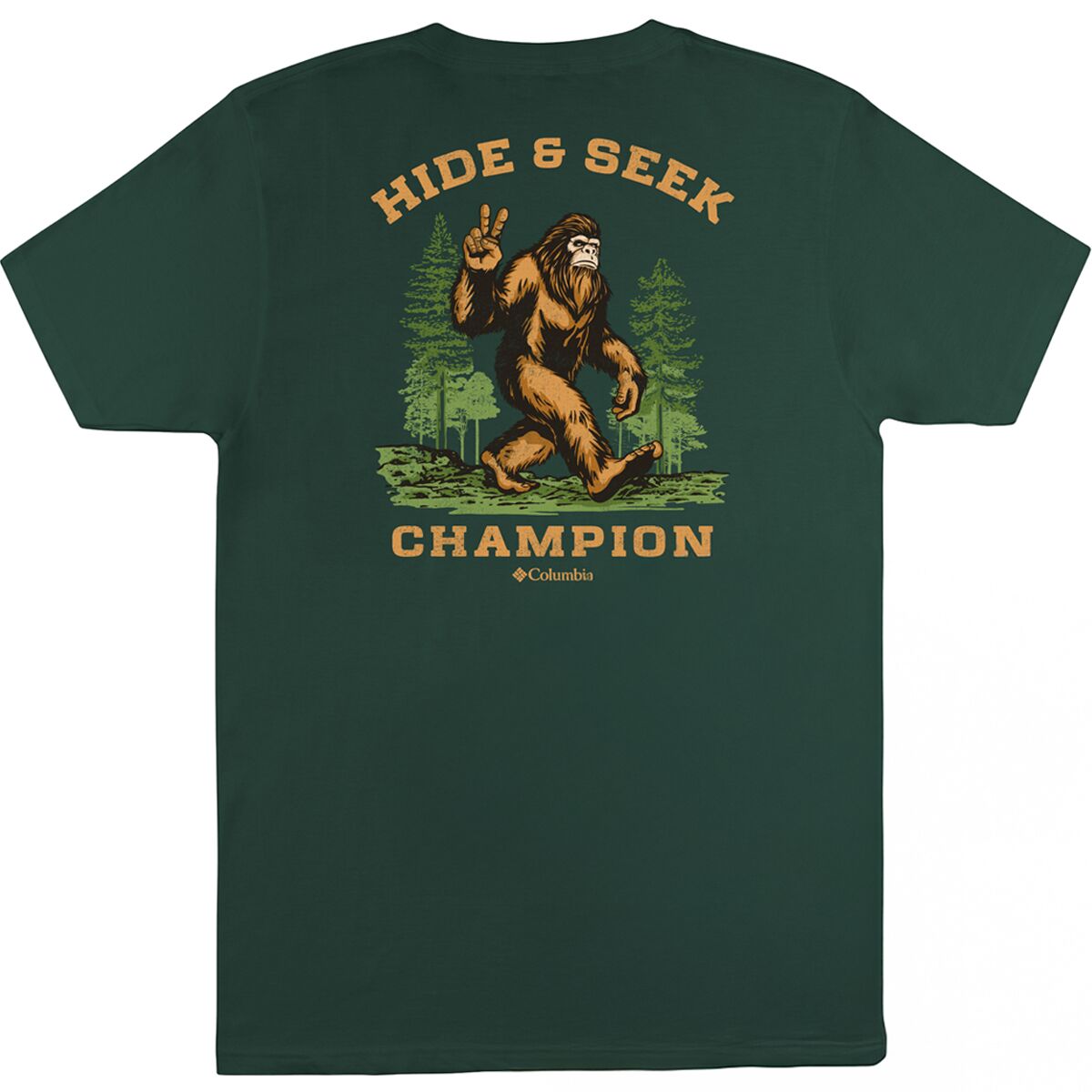 Image of Columbia Quatchy Short-Sleeve T-Shirt - Men's Spruce, S
