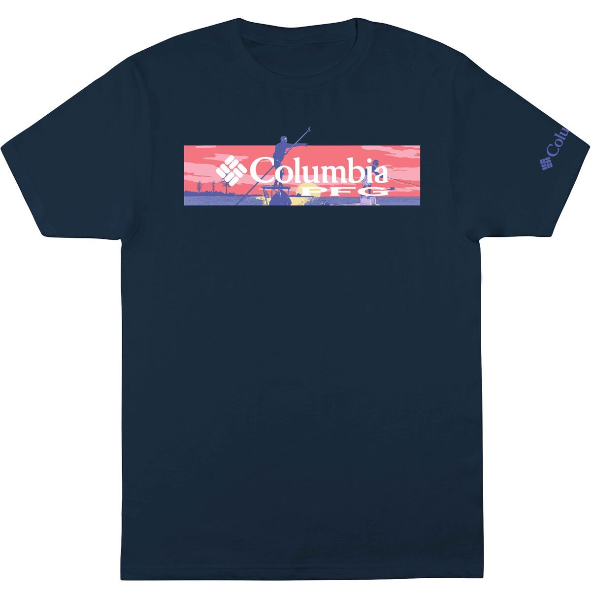 Columbia Spotter Short-Sleeve T-Shirt - Men's Columbia Navy, L