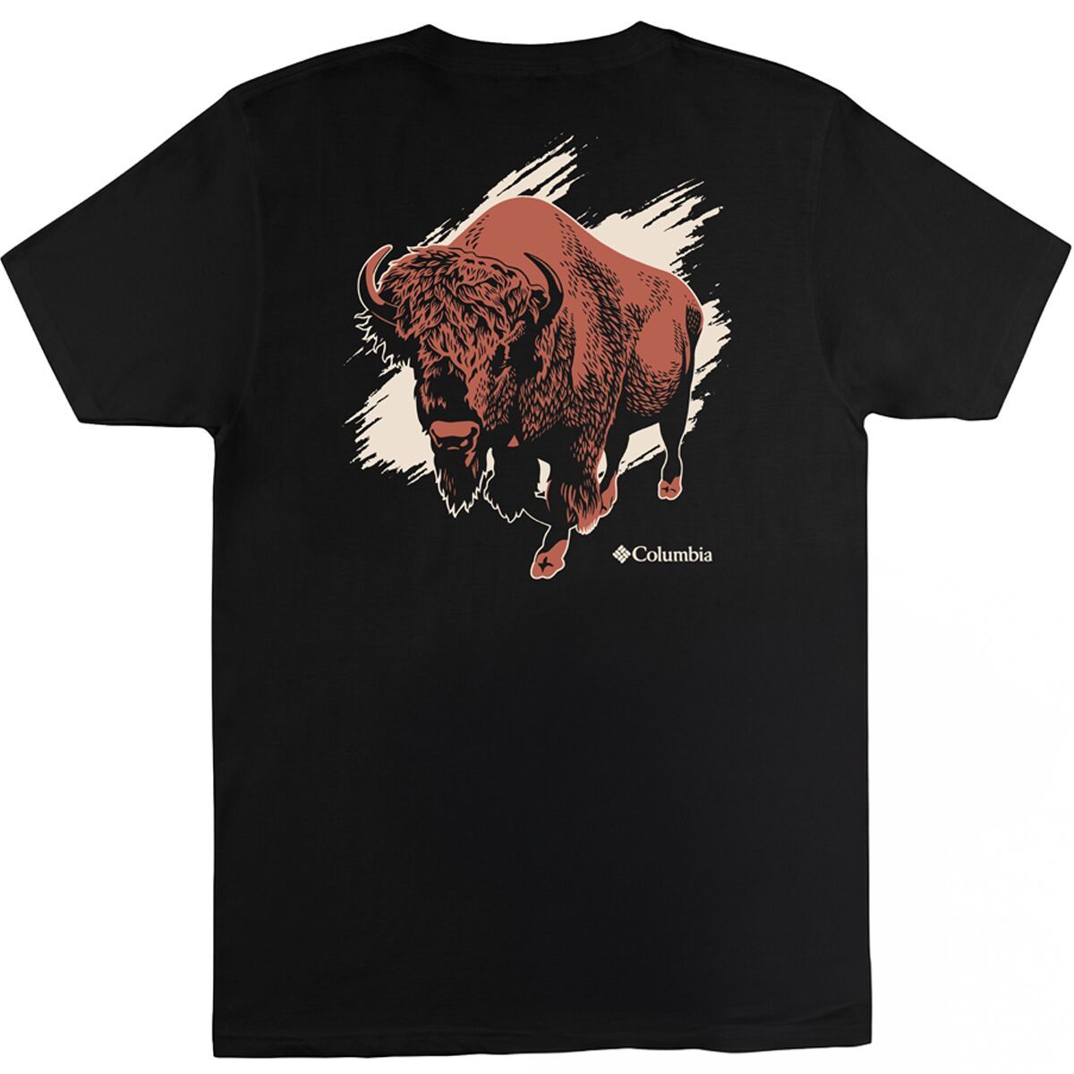 Image of Columbia Stamper Short-Sleeve T-Shirt - Men's Black, XL