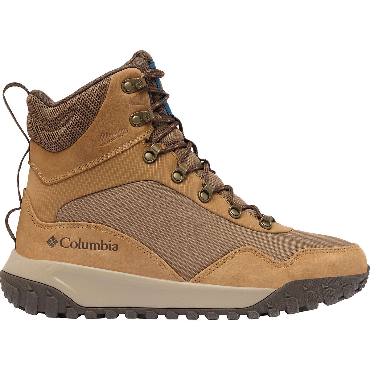 Image of Columbia Burnsider Omni-Heat Infinity Boot - Men's Dark Brown/Dark Mountain, 12.0