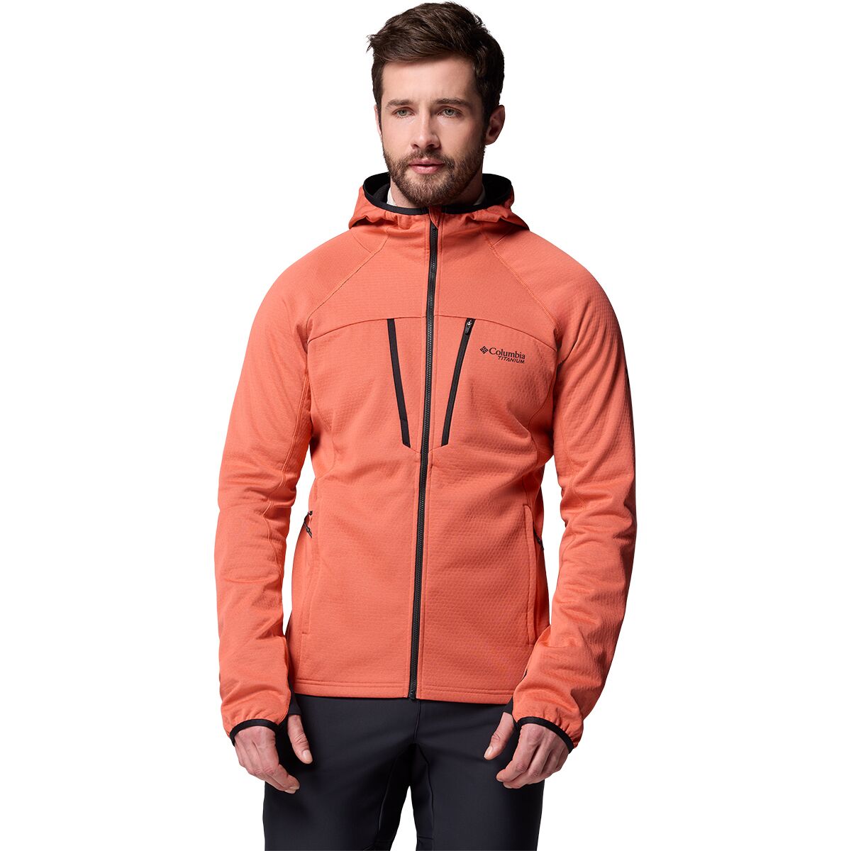 Image of Columbia Arctic Crest Bonded Full-Zip Jacket - Men's Zing, L