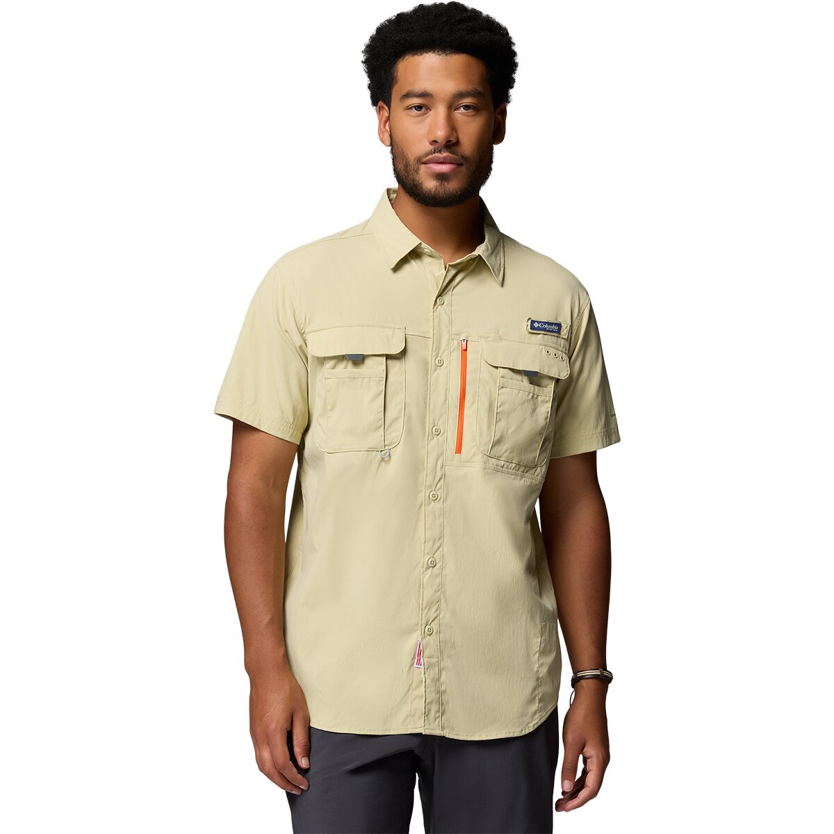 Columbia Bahama Elite Short-Sleeve Shirt - Men's White, XL