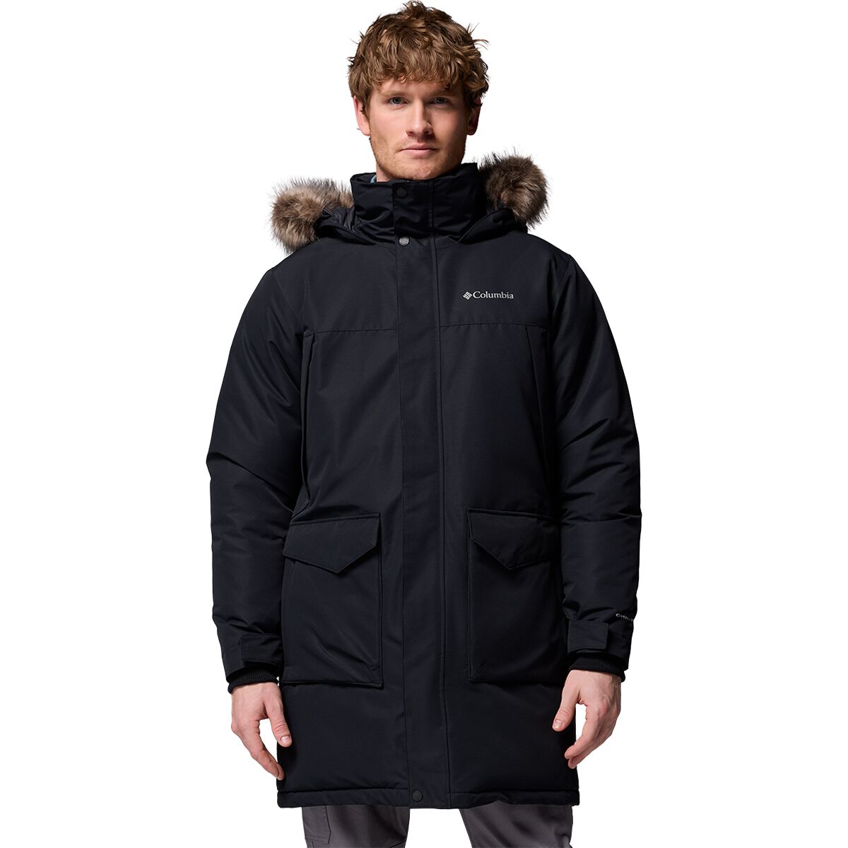 Image of Columbia Cape Ridge Parka - Men's Black, XXL