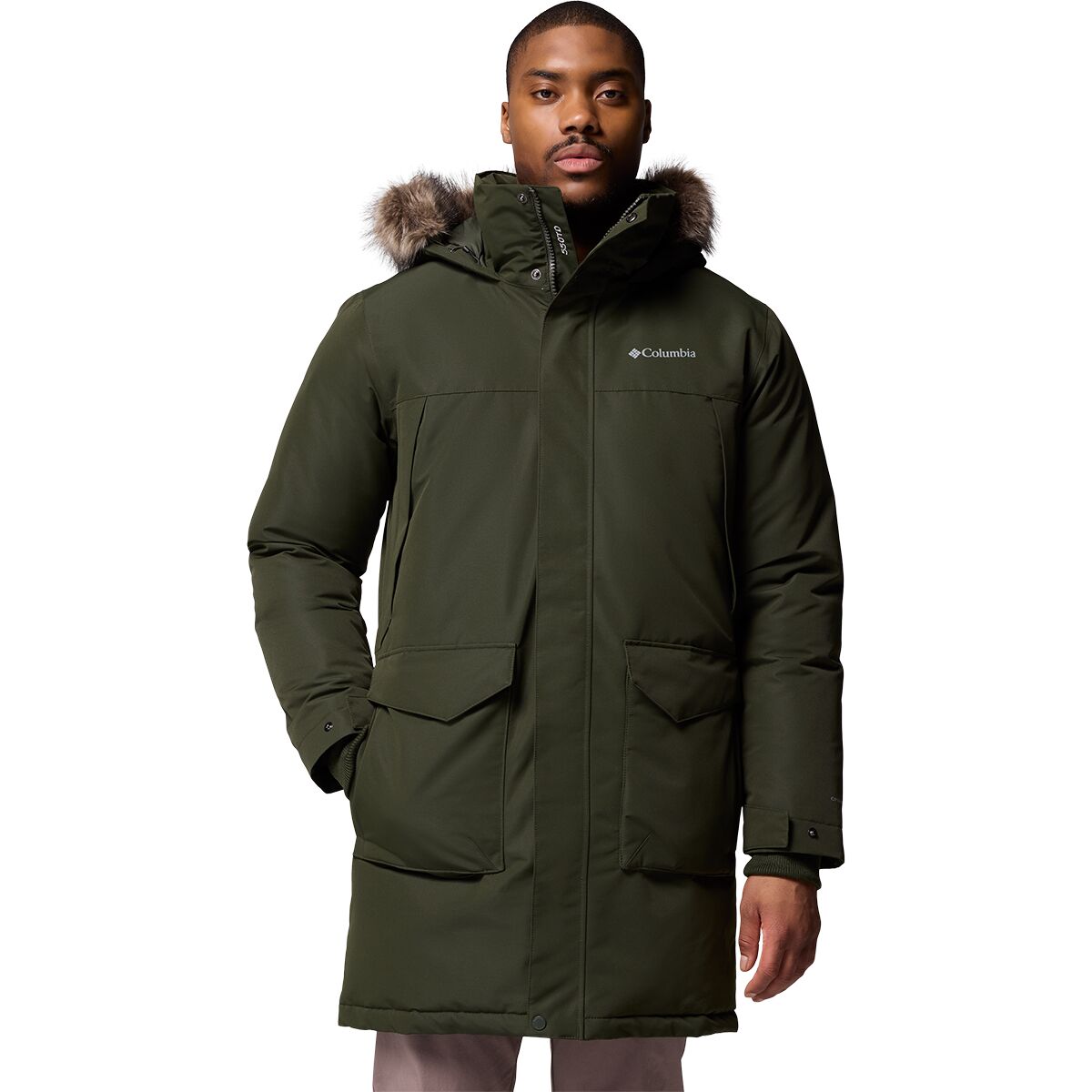 Image of Columbia Cape Ridge Parka - Men's Greenscape, S