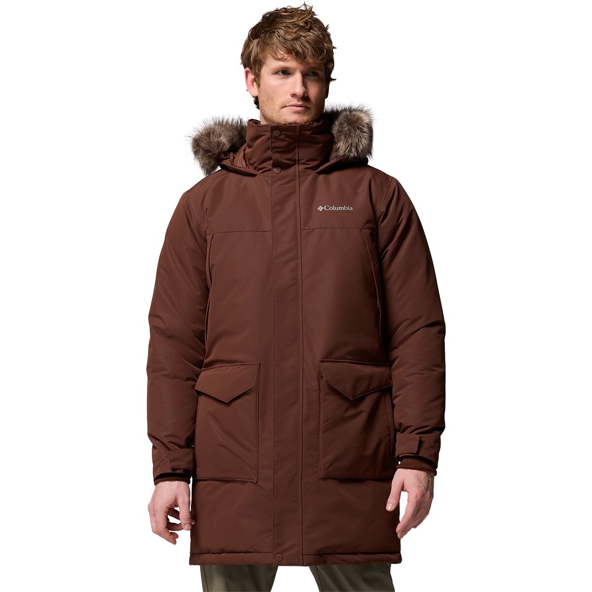 Image of Columbia Cape Ridge Parka - Men's Tobacco, M