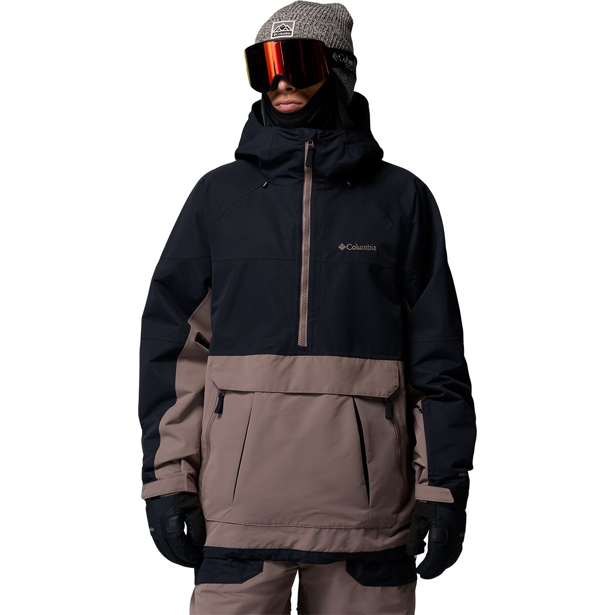 Image of Columbia Coreshot Shell Anorak - Men's Iron/Black, L