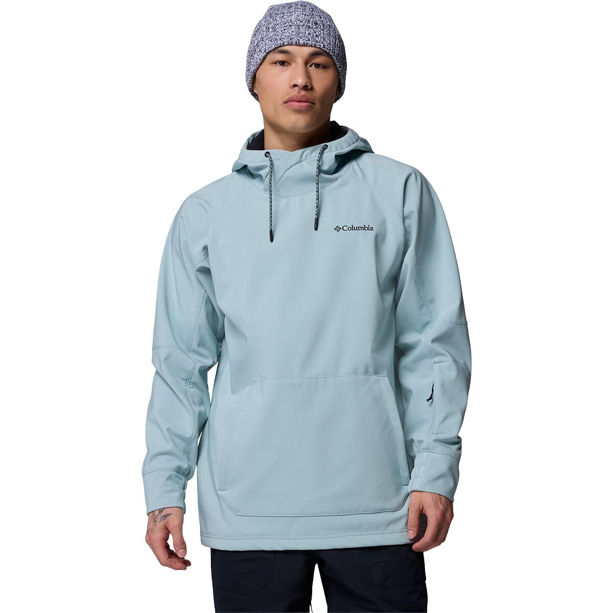 Image of Columbia Coreshot Softshell Hoodie - Men's Crushed Blue, S