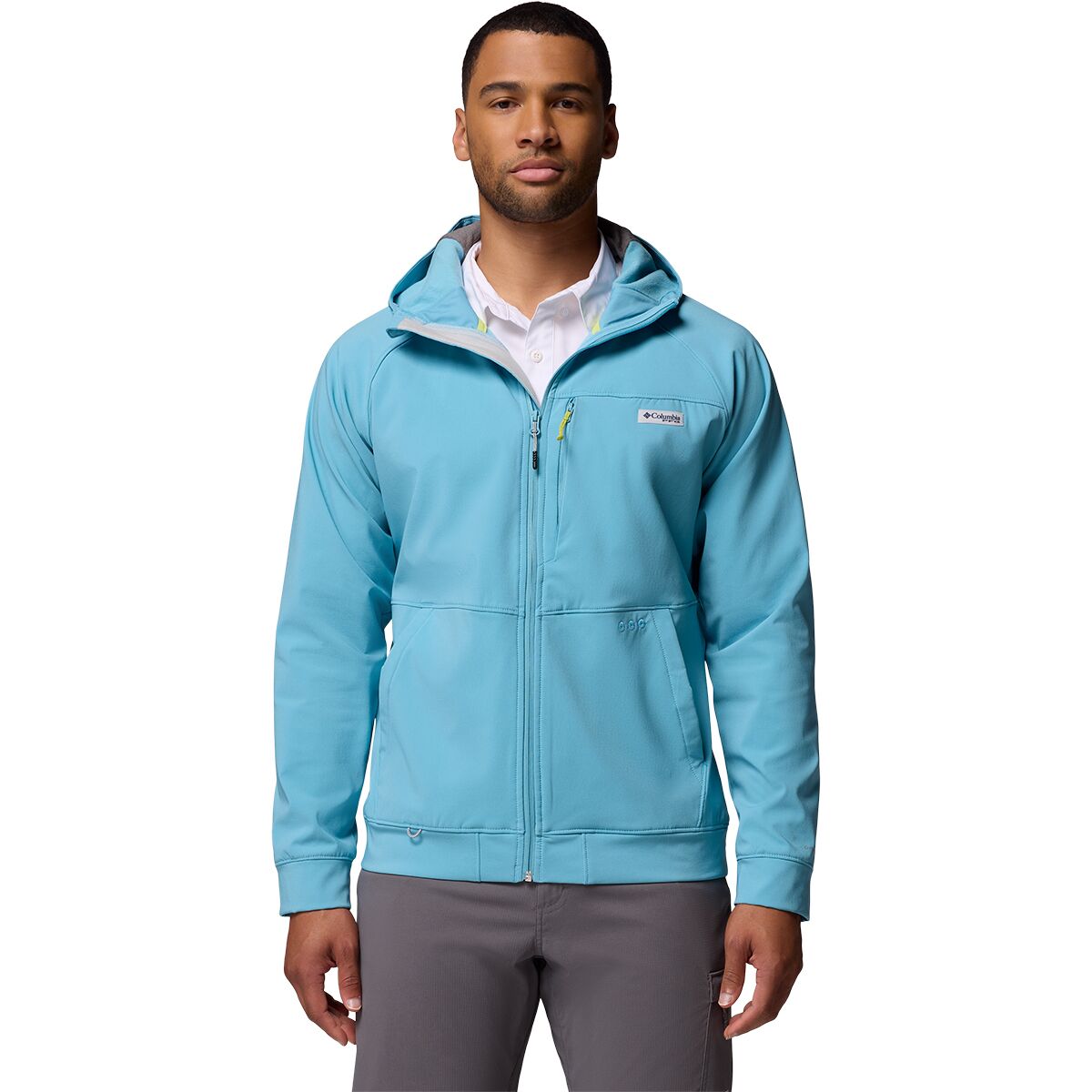 Columbia Hydroforce Full-Zip Hoodie - Men's Vintage Blue, S