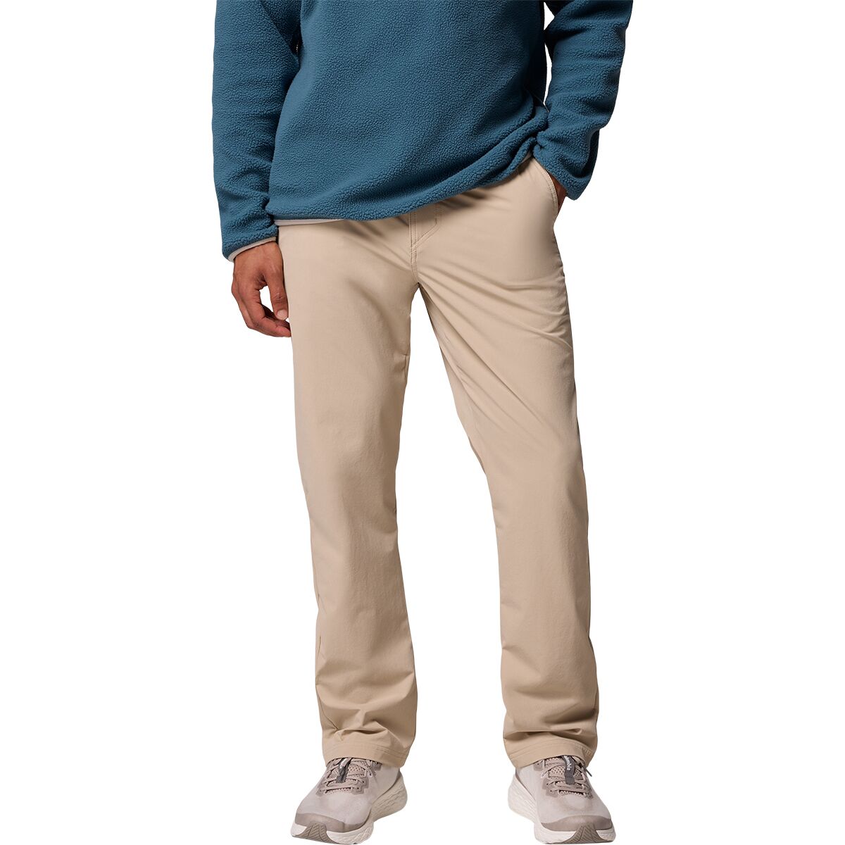 Image of Columbia ROC Tech Chino Pant - Men's Ancient Fossil, 34x32