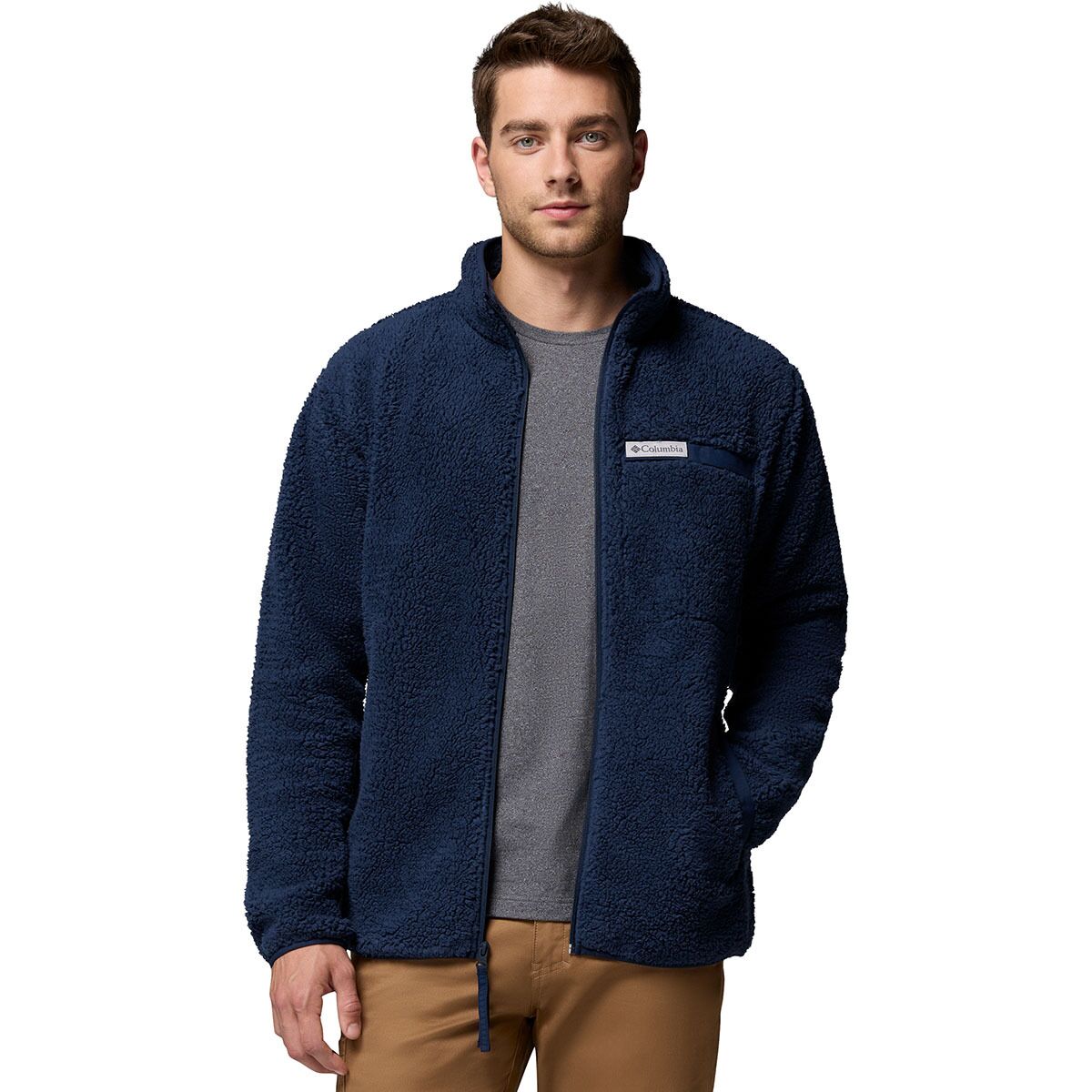 Columbia Rugged Ridge High Pile Full-Zip Jacket - Men's - Clothing