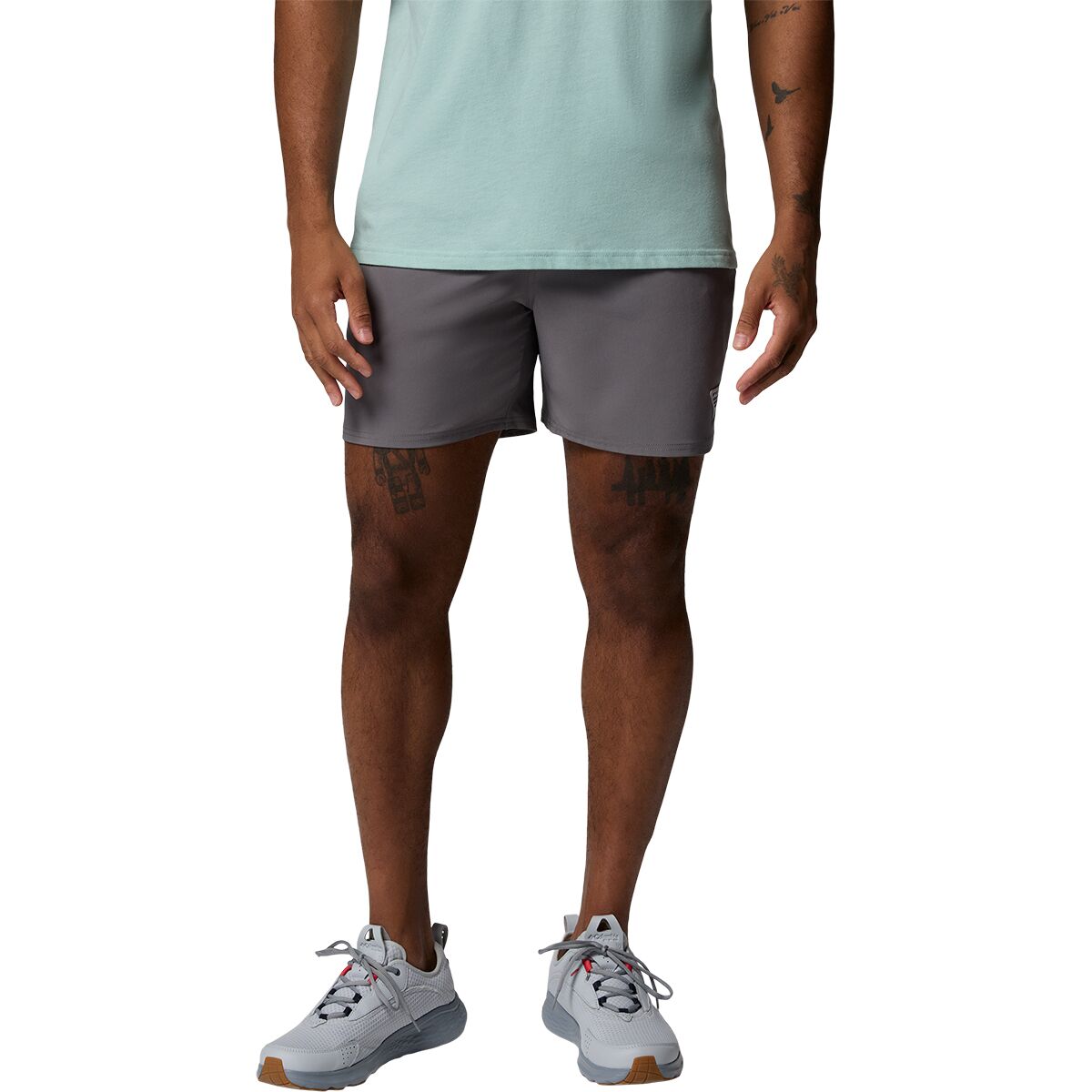 Image of Columbia Terminal Roamer Stretch 8in Short - Men's City Grey, L