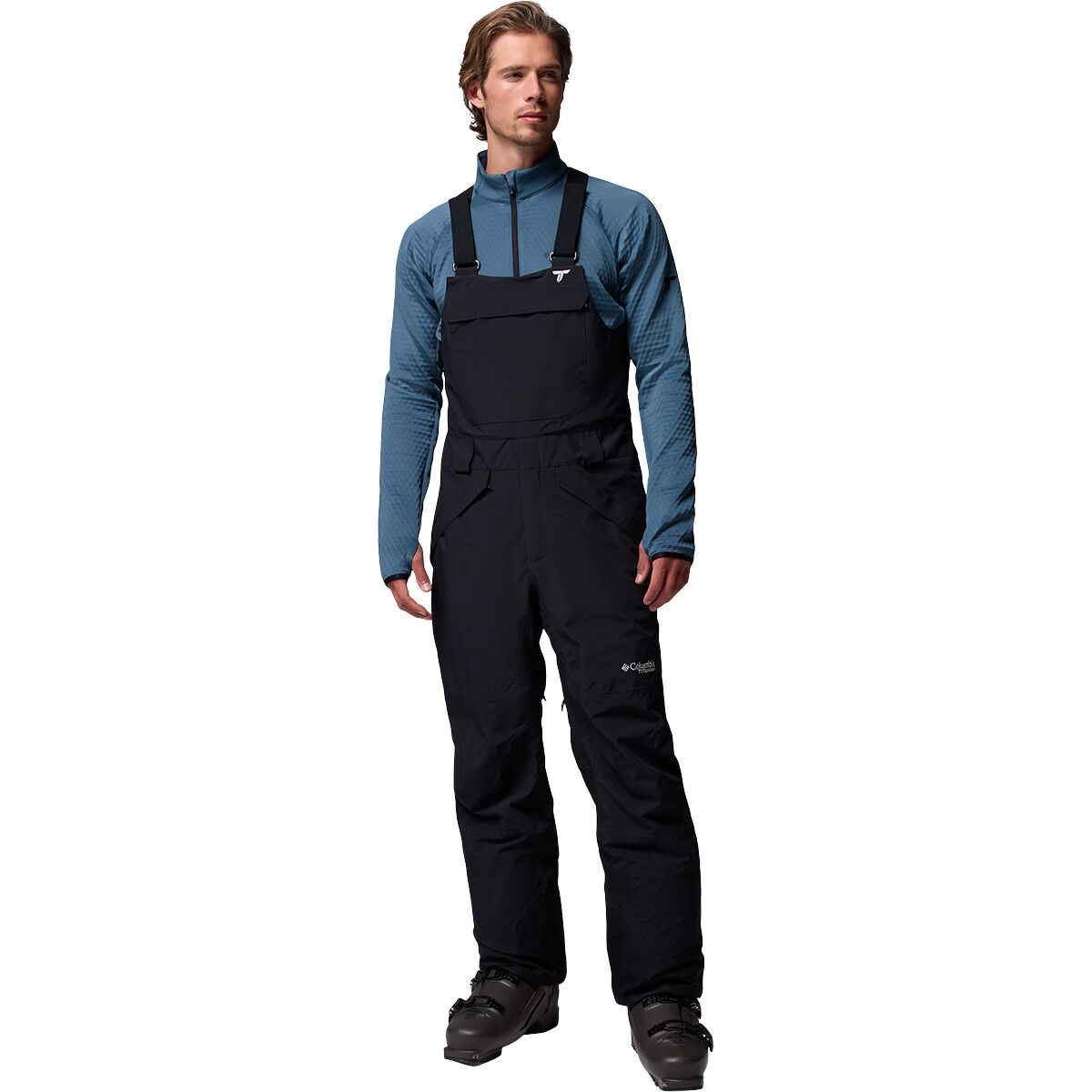 Image of Columbia Winter District Bib - Men's Black, M/Reg