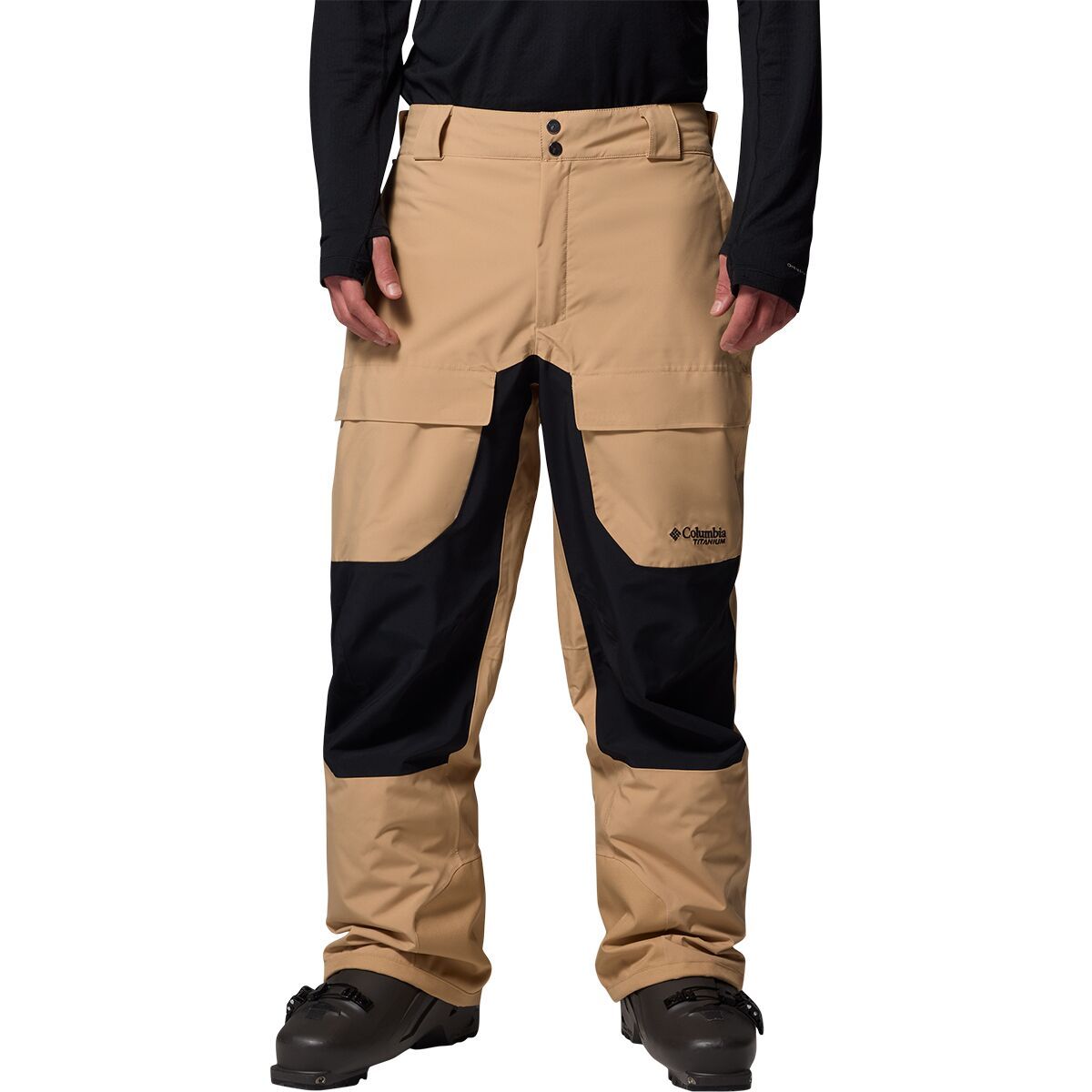 Image of Columbia Winter District Pant - Men's Canoe/Black, XL/Reg