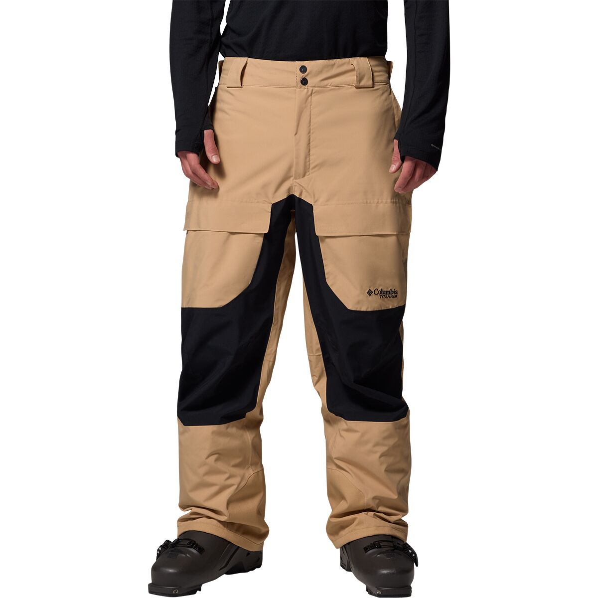 Image of Columbia Winter District Pant - Men's Canoe/Black, L/Reg