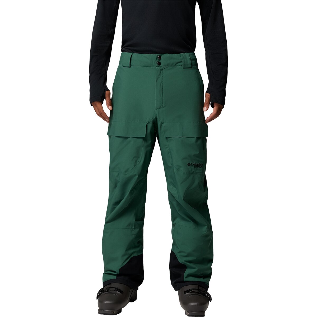 Image of Columbia Winter District Pant - Men's Rain Forest, L/Reg