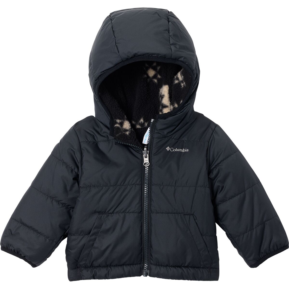 Image of Columbia Double Trouble III Jacket - Infants' Black/Black Boxstar, 3/6M