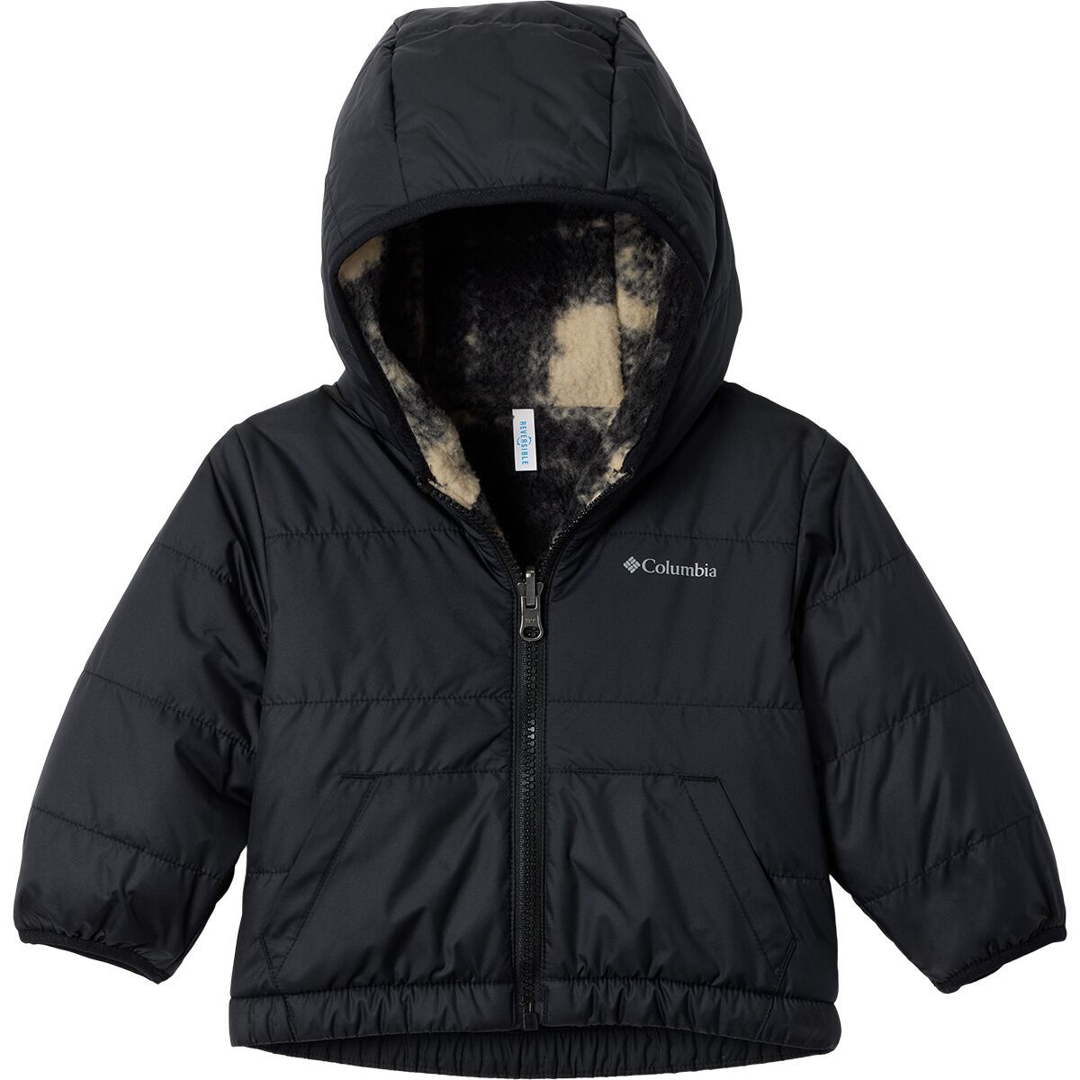 Columbia Double Trouble III Jacket - Infants' Black/Chalk Omblur Tonal, 3/6M