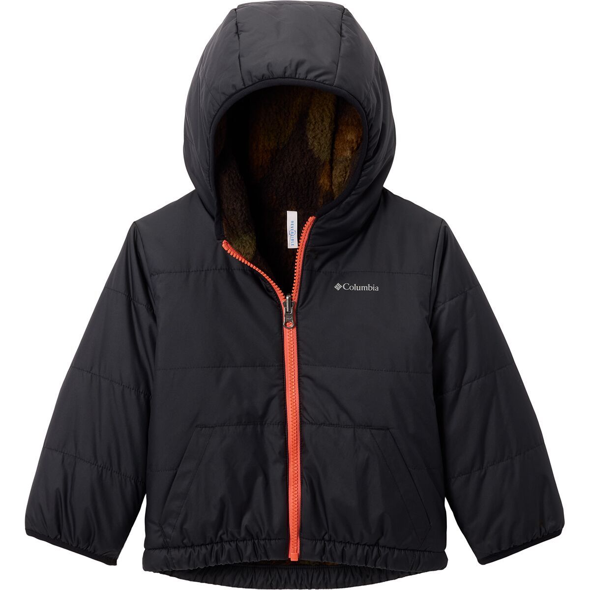 Image of Columbia Double Trouble III Jacket - Toddlers' Black/Timberwolf, 2T