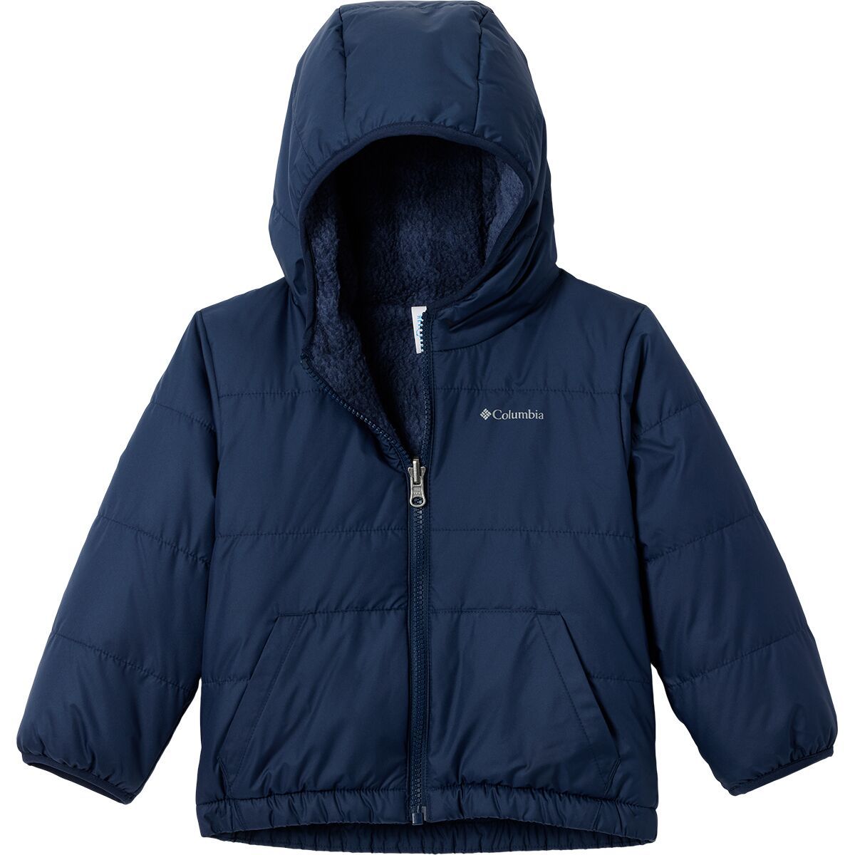 Image of Columbia Double Trouble III Jacket - Toddlers' Collegiate Navy/Collegiate Navy Omblur, 2T