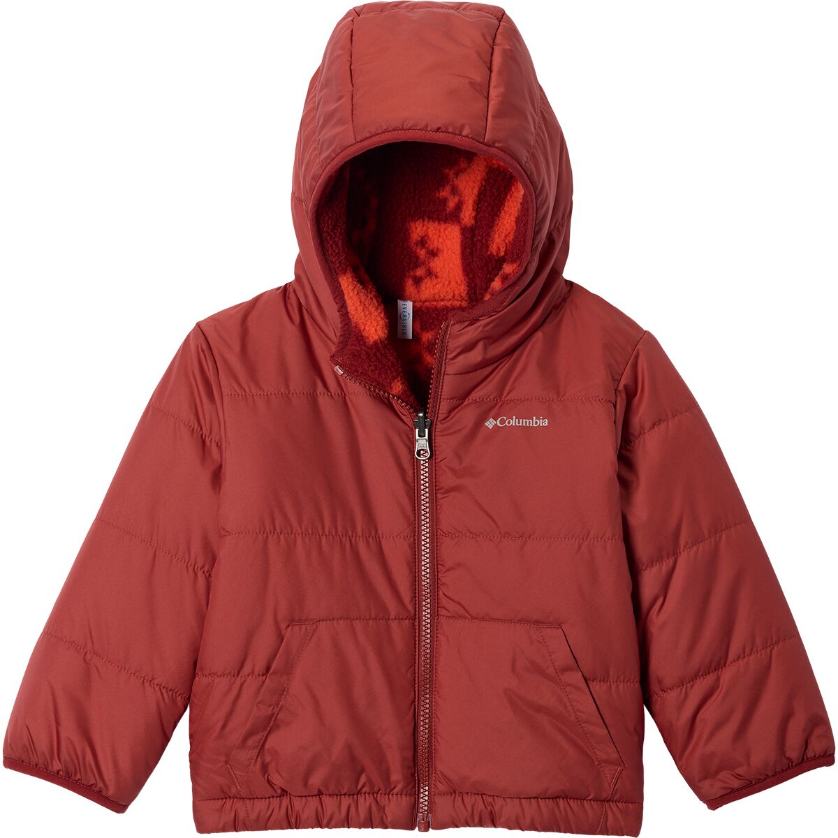 Image of Columbia Double Trouble III Jacket - Toddlers' Red Oxide/Red Oxide Boxstar, 4T