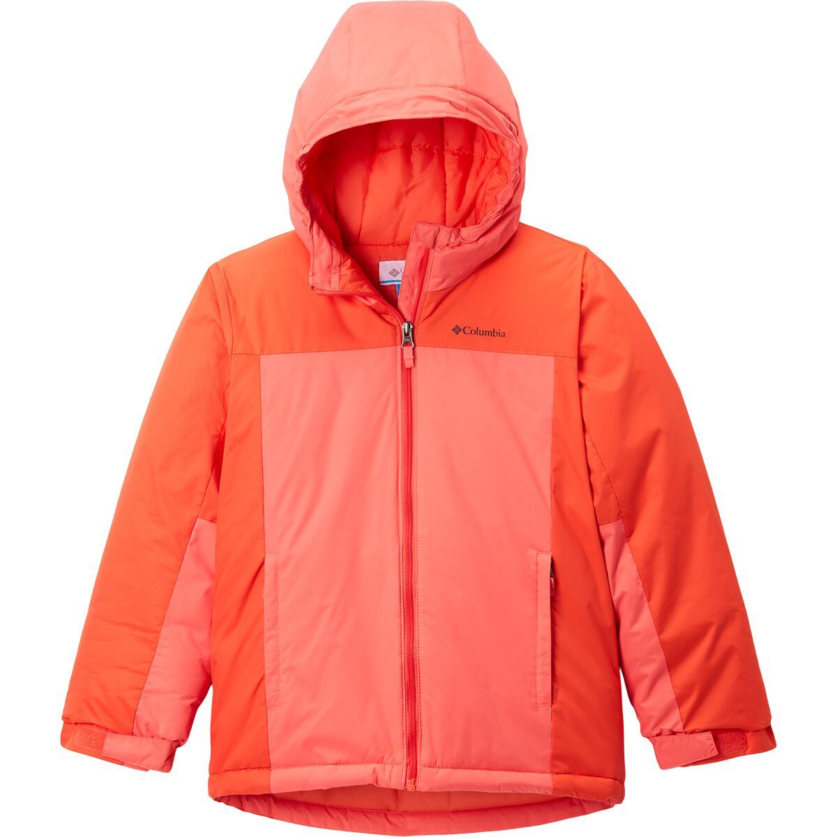 Image of Columbia Doug Firocious Jacket - Kids' Hot Coral/Zing, L