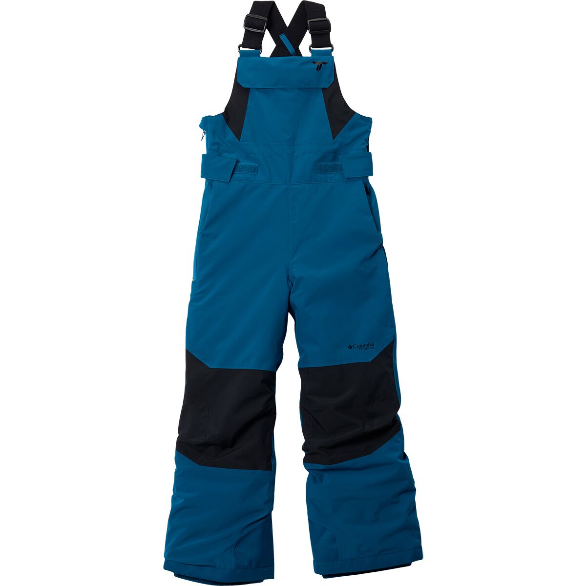 Image of Columbia Holcomb Grove Bib - Kids' Phoenix Blue/Black, L